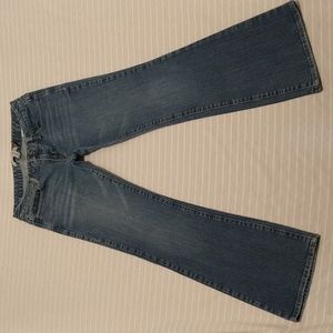 Aeropostale Women Flare Legs Blue Jeans